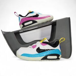 Nike Air Max 90 SE CB 'White Mismatch' Infant‎ 4C Classic Sneakers DZ7271-100